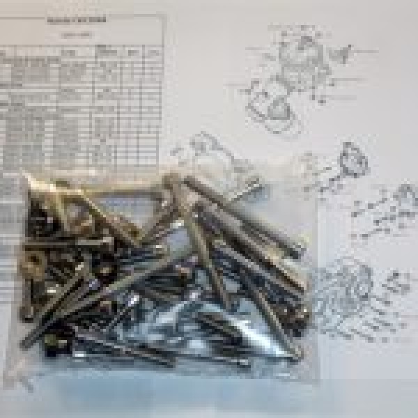 Honda CR125RA 1983-86 Engine Covers &amp; Cylinder Stainless Steel Allen Bolt &amp; Nut Kit