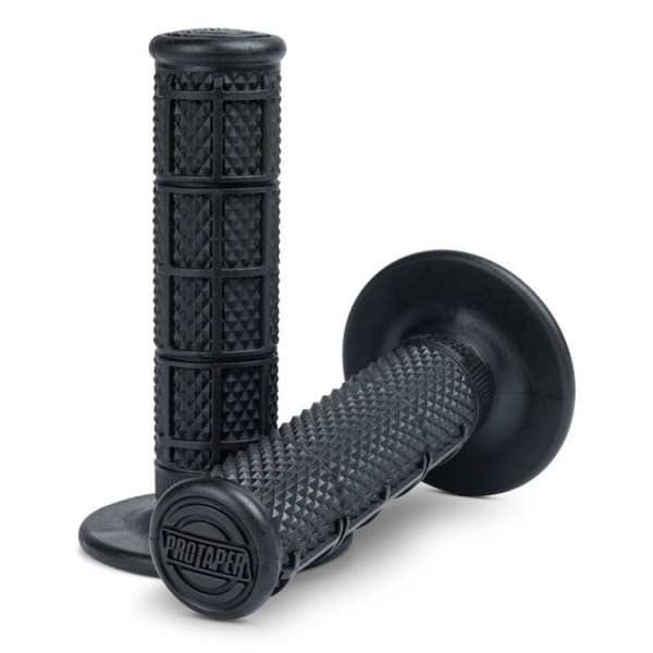 Pro Taper Handlebar Grip MX Single Dendity1/3 Waffle Super Soft Compound Black