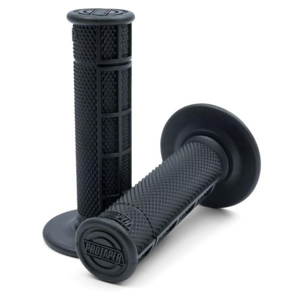 Pro Taper Handlebar Grip MX Single Dendity Race Cut Half  Waffle Black